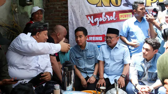 Gibran Blusukan ke Warakas
