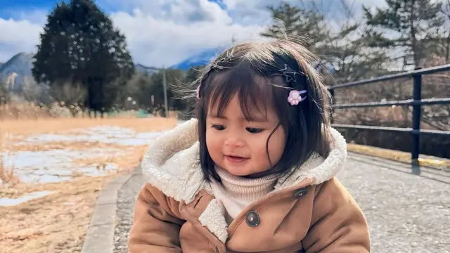 Perayaan ultah pertama dek cunda. (credit:instagram.com/bellabonita_r.a)