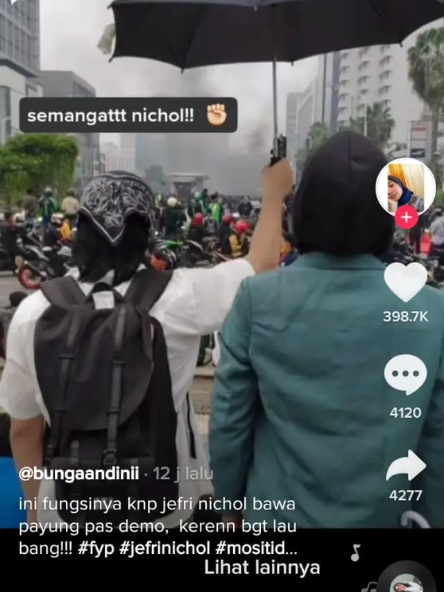 6 Momen Jefri Nichol Ikut Demo, Curi Perhatian Publik