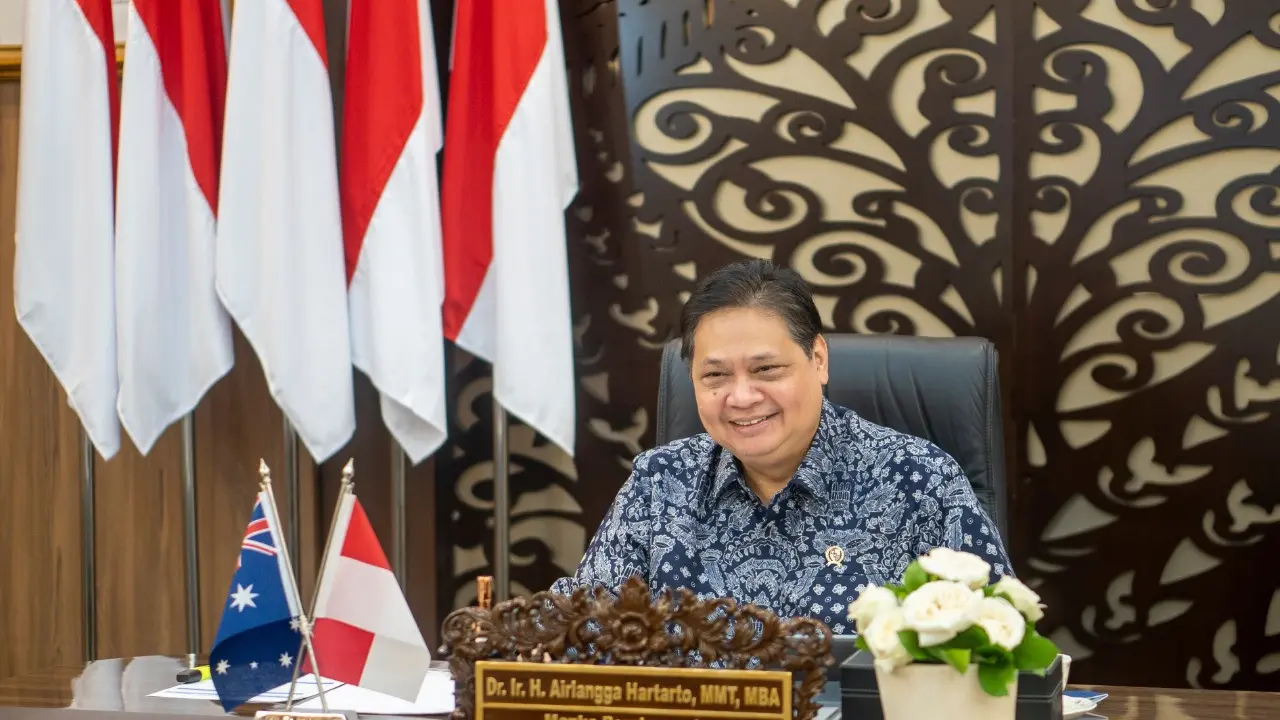 Menteri Koordinator Bidang Perekonomian Airlangga Hartarto