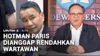 Kuasa hukum eks Jampidsus, Hotman Paris akhirnya meminta maaf kepada insan pers Tanah Air setelah melontarkan pernyataan yang menghina wartawan. Hotman dianggap telah merendahkan profesi wartawan saat menjawab pertanyaan para jurnalis di gedung Kejak...