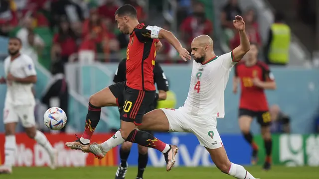 Grup F Piala Dunia 2022: Belgia vs Maroko