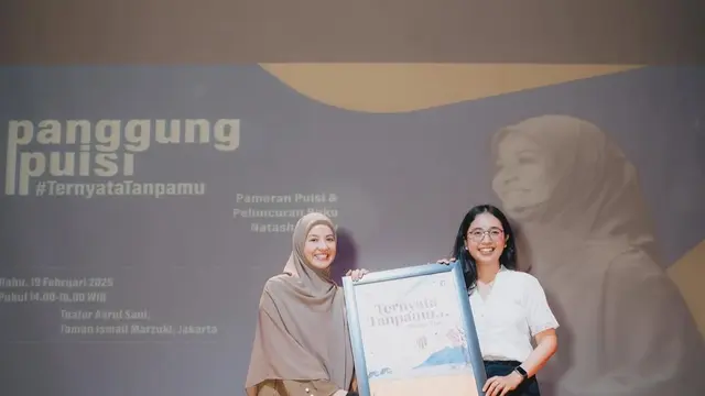 Natasha Rizky Tampil Memesona di Peluncuran Buku “Ternyata Tanpamu” (Instagram/@natasharizkynew)