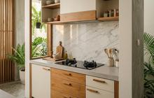 8 Jenis Backsplash Dapur Kecil yang Tidak Mudah Kotor dan Mudah Dibersihkan, Bikin Area Praktis