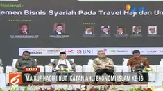 Ma’ruf Amin menyatakan di Indonesia belum ada travel haji dan umrah yang memiliki sertifikat syariah.