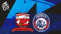BRI Liga 1 - Madura United Vs Arema FC (Bola.com/Adreanus Titus)