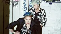 Hebat, lagu duet yang dinyanyikan G-Dragon dan Taeyang `Big Bang` sukses meraih banyak penonton.