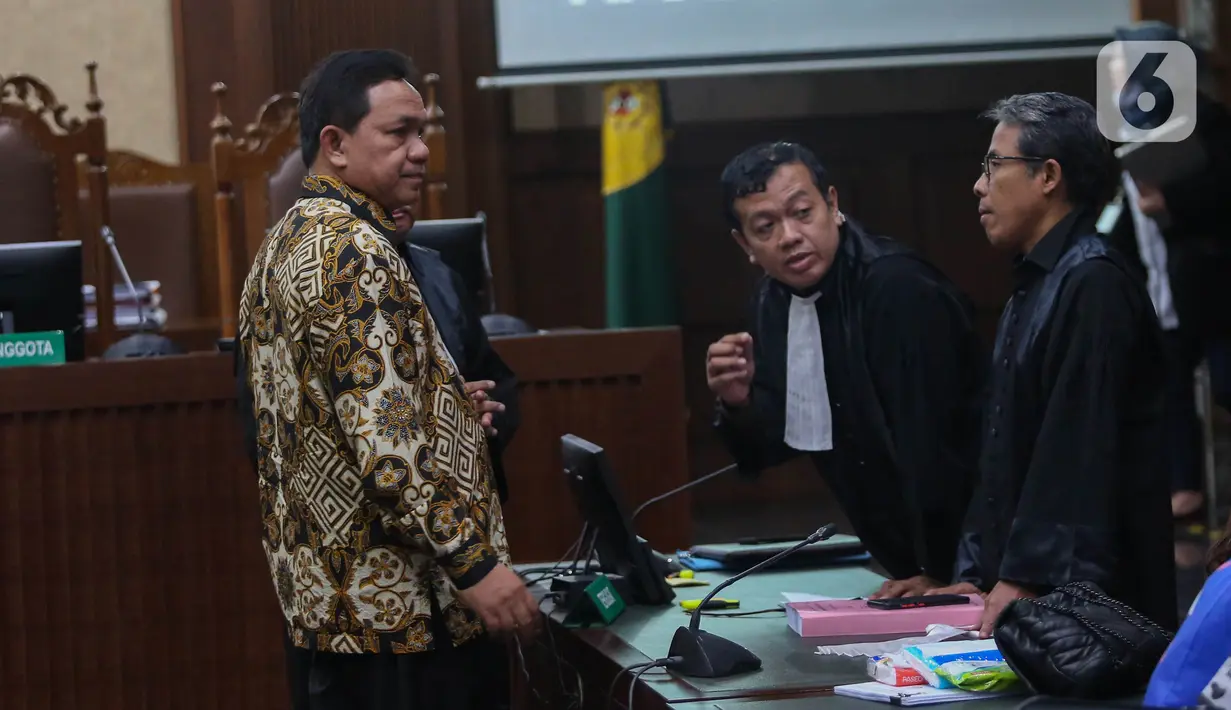 Uang itu untuk agar Achsanul memberikan status Wajar Tanpa Pengecualian (WTP) terhadap proyek BTS yang berujung agar Kejaksaan Agung berhenti melakukan pengusutan. (Liputan6.com/Angga Yuniar)