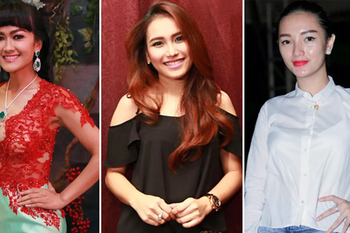 [Bintang] Trio Cecepu; Ayu Ting Ting, Julia Perez dan Zaskia Gotik