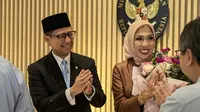 Kembali Jadi Menteri Kesehatan, Budi Gunadi Sadikin Jelaskan 3 Fokus yang Dititip Presiden Prabowo Subianto ke Kemenkes, Jakarta (21/10/2024). Foto: Liputan6.com/Ade Nasihudin.