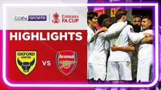 Berita video highlights laga putaran ketiga Piala FA 2022/2023 antara Oxford United melawan Arsenal, Selasa (10/1/2023) dini hari WIB.