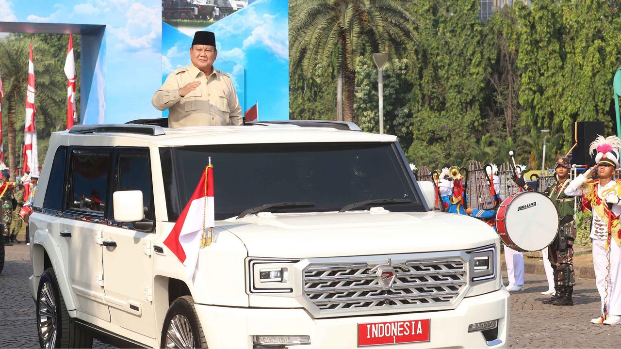 FOTO: Di HUT ke-80 TNI, Prabowo Tegaskan Indonesia Tak Boleh Lengah Hadapi Ancaman Asing