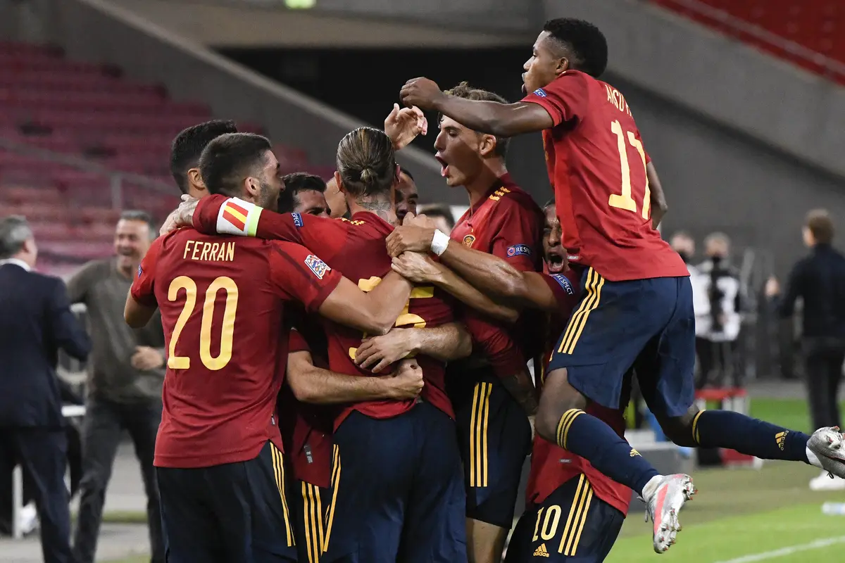 Spanyol Tahan Imbang Jerman di Laga Nation League