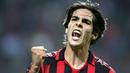 Kaka - Pemain kelahiran Brasil itu sukses meraih Ballon d'Or tahun 2007. Pada tahun itu gelandang AC Milan tersebut berhasil meraih gelar Liga Champions. (AFP/Carlo Baroncini)