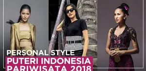 Personal Style Puteri Indonesia Pariwisata 2018
