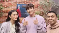 Anissa Aziza dan Ji Chang Wook Berfoto Bersama, Raditya Dika Beri Komentar Santai