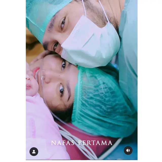 6 Potret Istri Megantara Melahirkan Buah Hati Kedua, Dikaruniai Anak Perempuan Lagi