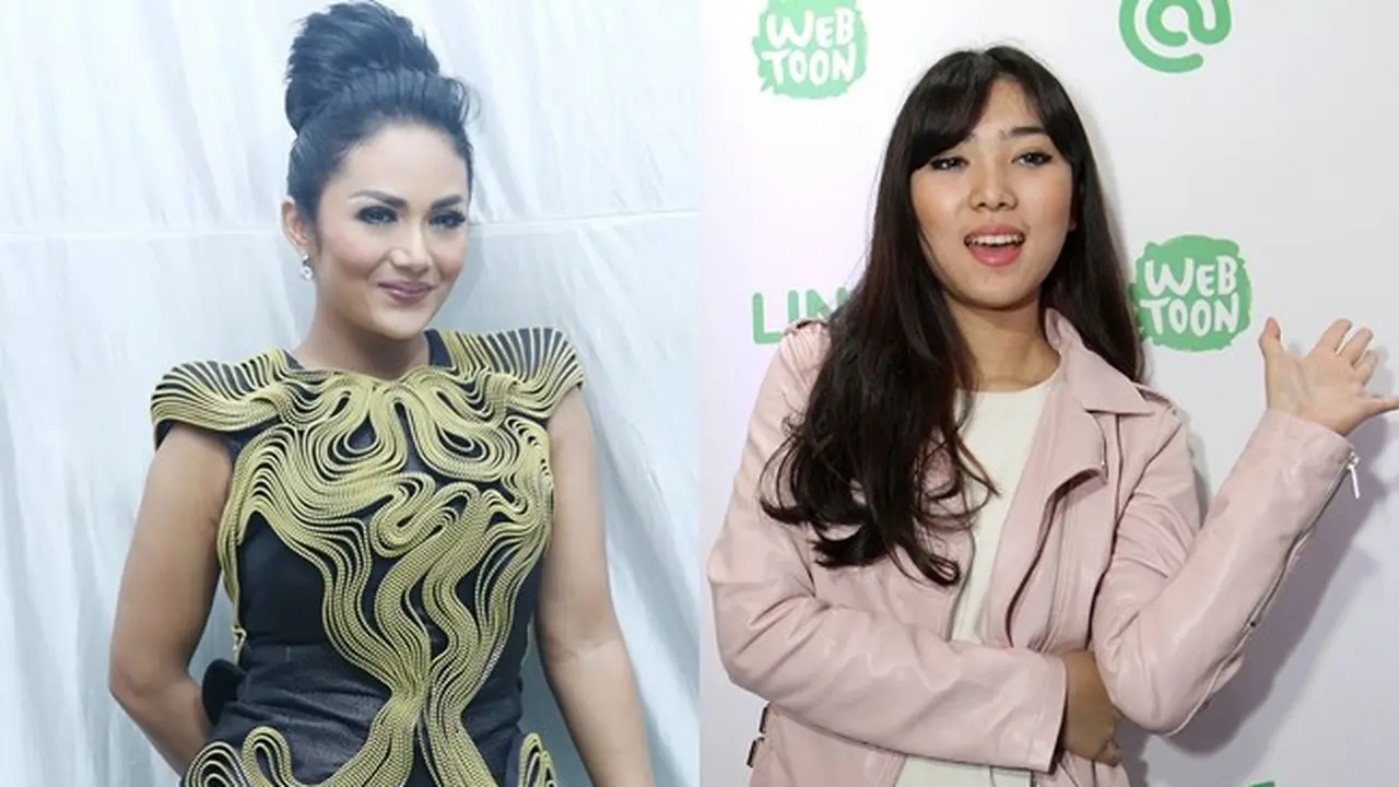 [Bintang] Krisdayanti dan Isyana Sarasvati