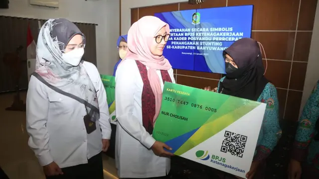 Banyuwangi Beri Premi BPJS ke 11.498 Kader Posyandu dan Alokasikan Rp7 M untuk Baduta Stunting