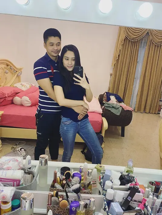 Angbeen Rishi dan Adly Fairuz (Instagram/angbeenrishi)