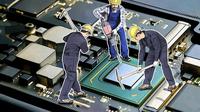 Ilustrasi penambangan kripto alias cryptojacking (Foto: Kaspersky)