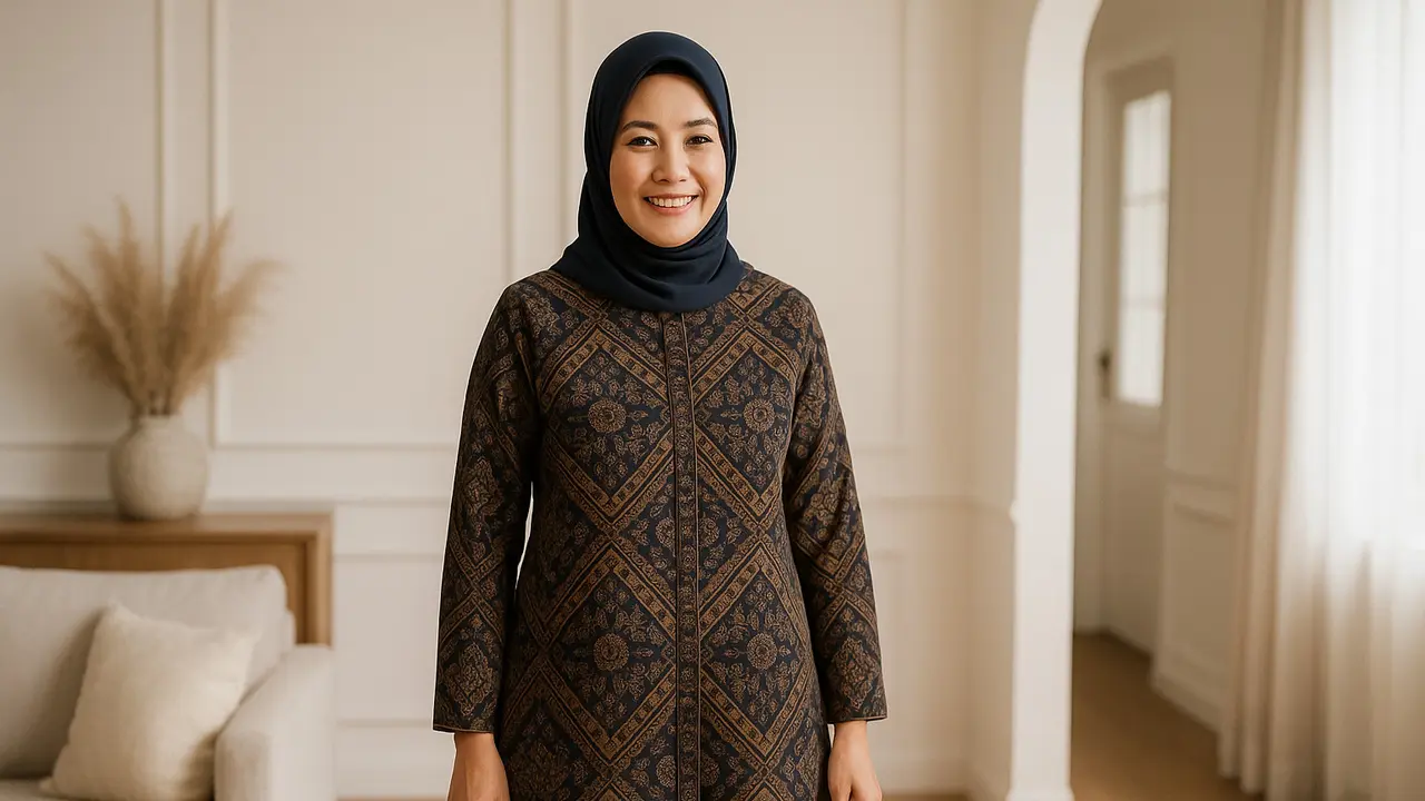 7 Model Batik Kekinian untuk Ibu-Ibu Usia 40 Tahun ke Atas, Tampil Anggun dan Tetap Modis