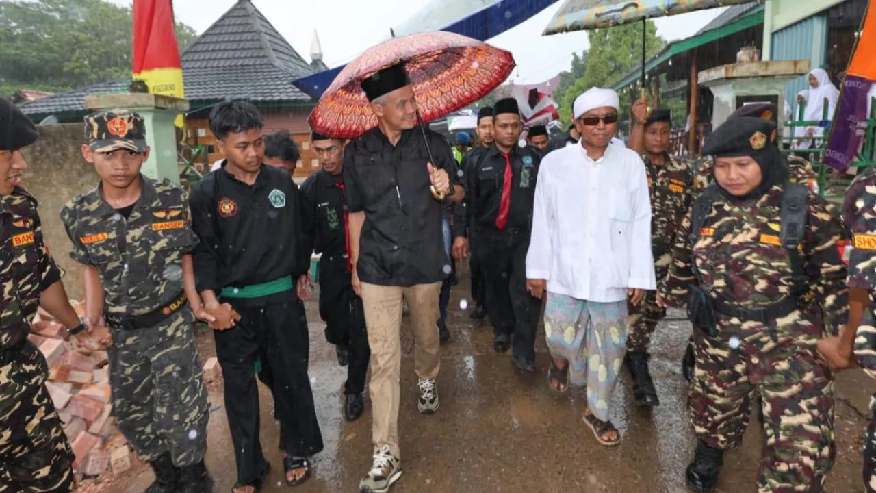 Ganjar mengucapkan terima kasih kepada BP2MI karena memperlakukan pekerja migran dengan sangat baik.
