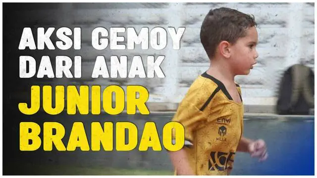 Berita Video, tingkah lucu anak Junior Brandao di laga uji coba Timnas Indonesia U-20 Vs Bhayangkara FC pada Sabtu (13/1/2024)