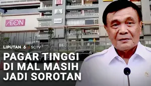Pagar Tinggi di Mal Masih Jadi Sorotan
