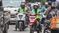 Direktur Jenderal Perhubungan Darat Kementerian Perhubungan, Aan Suhanan menegaskan bahwa kenaikan tarif ojek online (ojol) atau daring sebesar 8 hingga 15 persen belum jadi keputusan final. (Liputan6.com/Angga Yuniar)