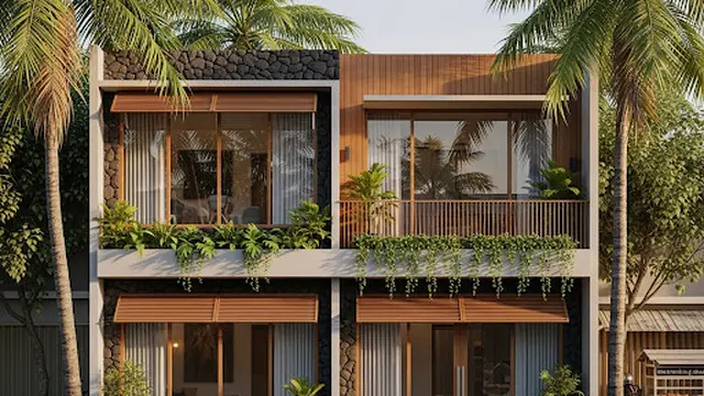 Rumah Tropis Modern