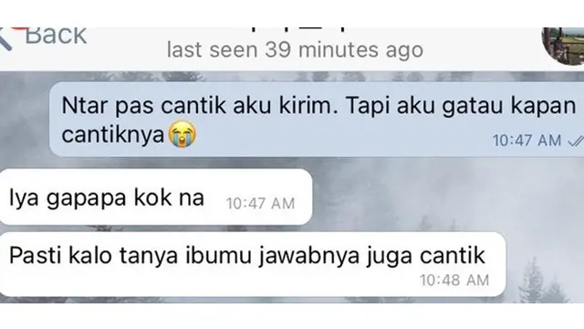 6 Chat Pacar Terlalu Jujur Ini Bikin Nyesek Bacanya