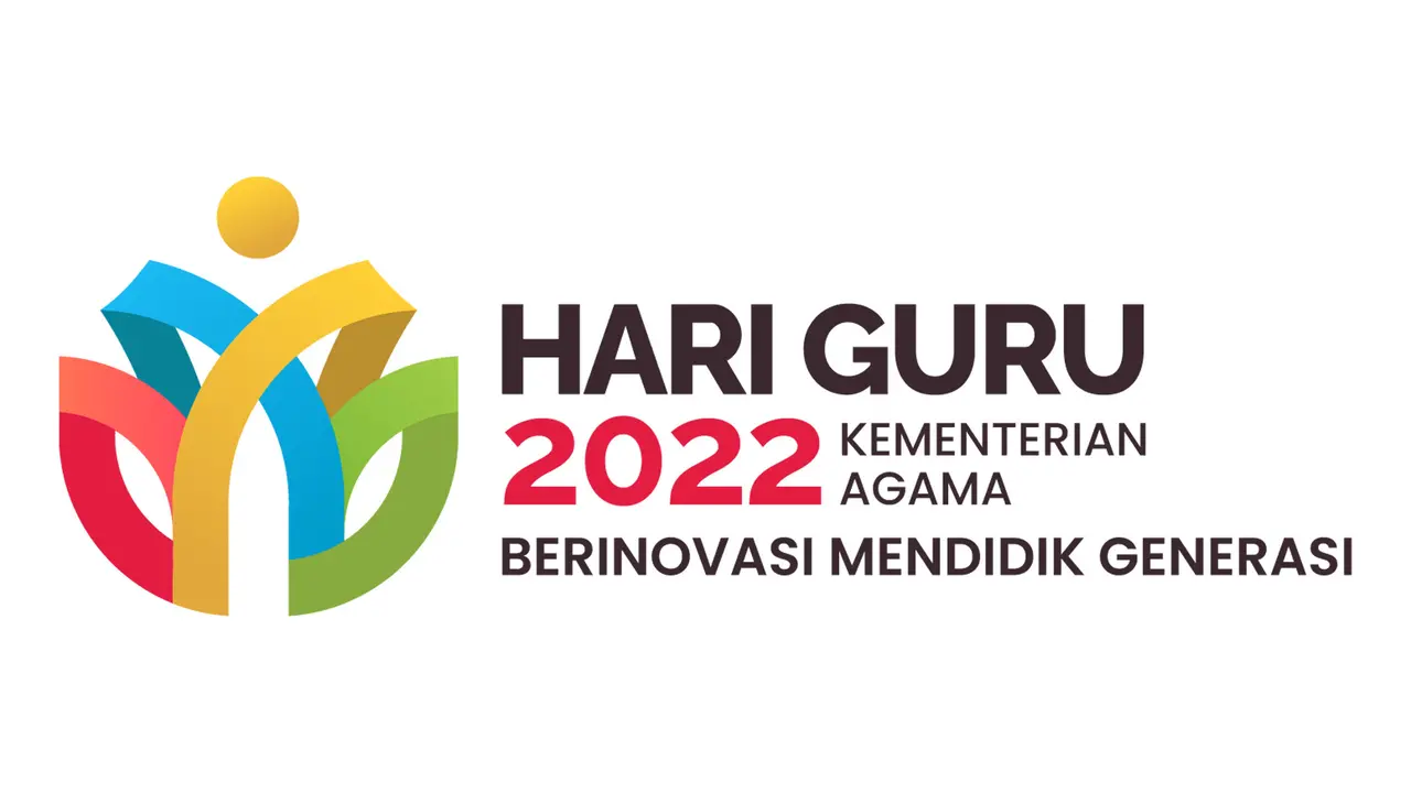 Logo Hari Guru Nasional 2022 Kemenag RI