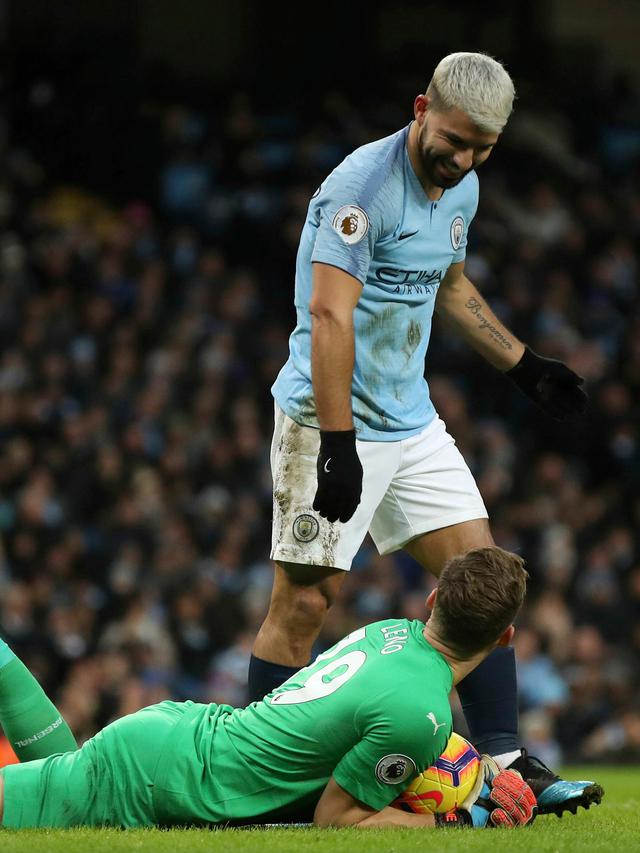 Manchester City Hajar Arsenal 3-1, Sergio Aguero Hattrick