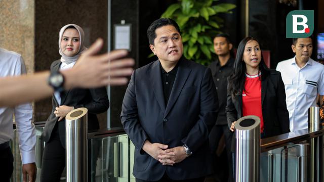 Foto: Ketua Umum PSSI, Erick Thohir Bertemu dengan Menkumham, Program Naturalisasi Timnas Indonesia Didukung Penuh