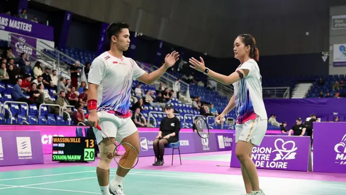 Amri/Nita Tundukkan Ganda Belanda, Melaju ke Perempat Final Orleans Masters 2026