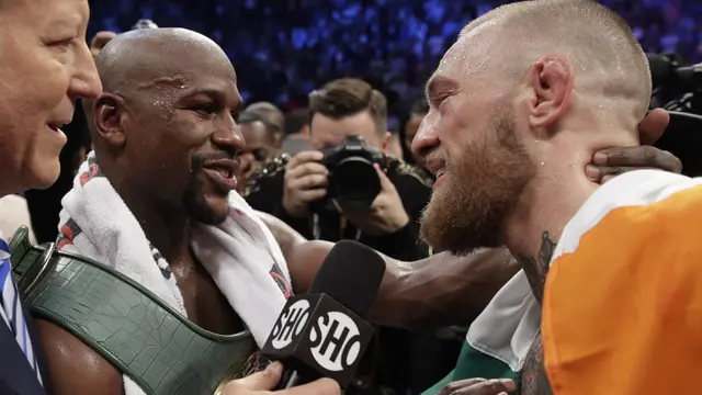 Floyd Mayweather, Conor McGregor, Tinju Dunia