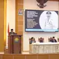 Acara serah terima jabatan (sertijab) Gubernur Sulawesi Tenggara (Sultra) Ali Mazi kepada Penjabat atau Pj Gubernur Sultra Konjen Pol (P) Andap Budhi Revianto bertempat di Aula Pola, Kantor Gubernur Provinsi Sultra. (Ist)