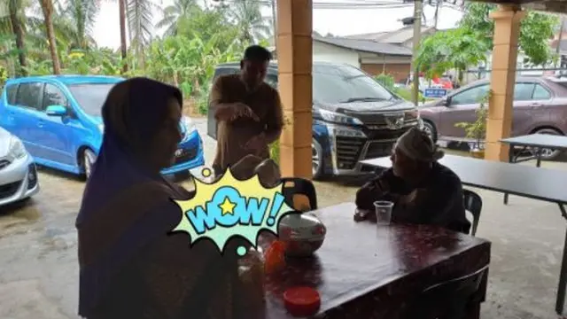 Disangka Warung, Keluarga Ini Ternyata Makan di Rumah Orang