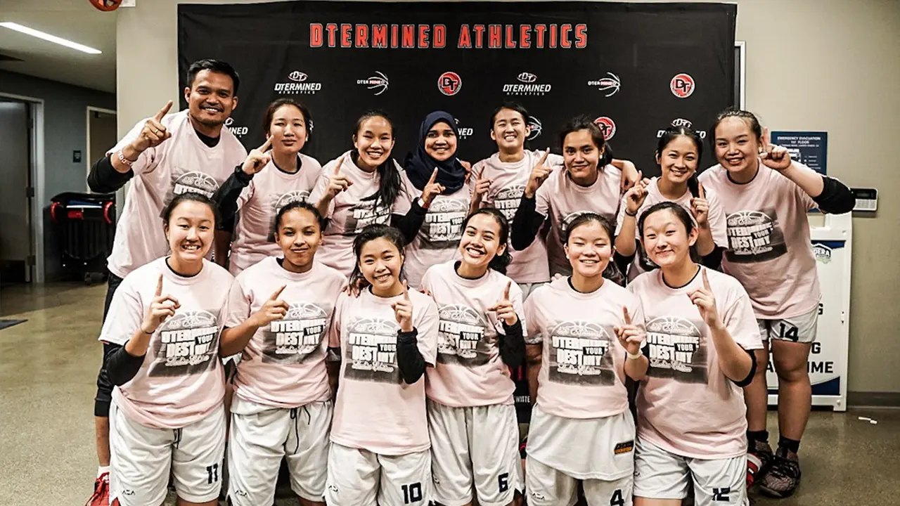 Tim Putri Indonesia Juara Kompetisi Basket di Amerika Serikat