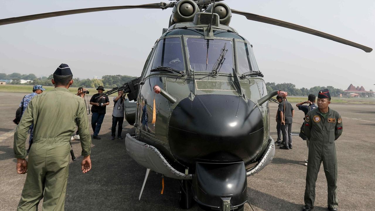 Jet tempur hingga helikopter dengan senapan mesin disiapkan TNI AU untuk amankan pelantikan Prabowo