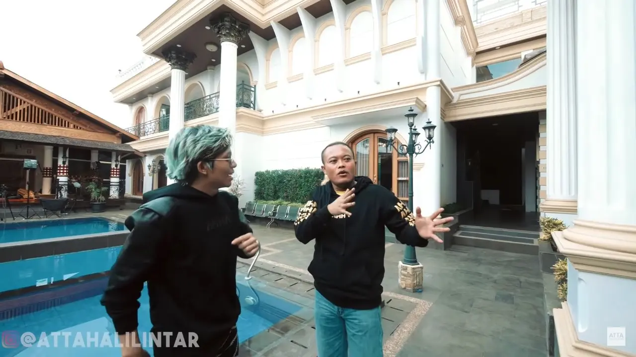 Potret rumah mewah Sule.