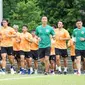 Timnas Indonesia latihan di Singapura jelang Piala AFF 2020. (PSSI).