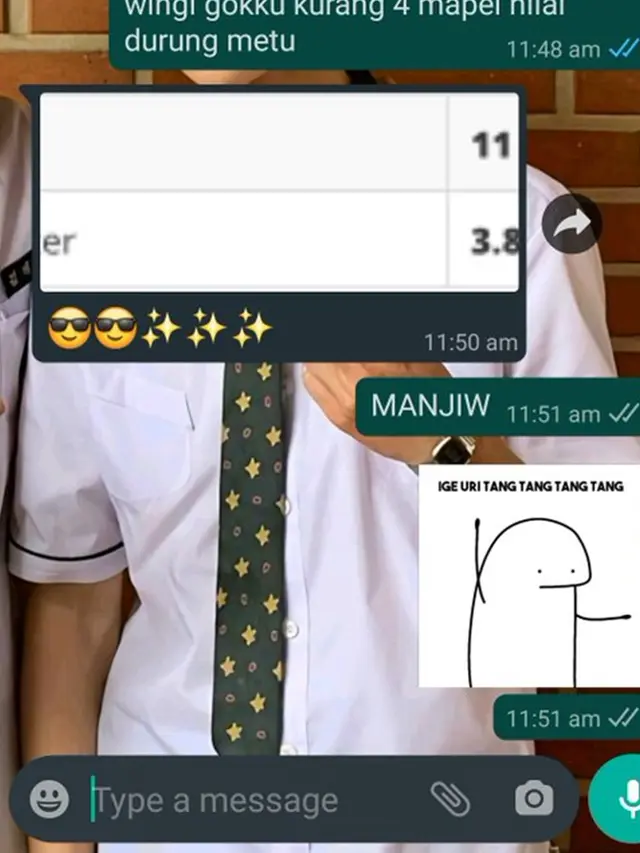 6 Chat Pamer IPK Kuliah Ini Bikin Elus Dada