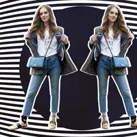 Mix and match flat shoes. (Image: glamour.com. DI: Muhammad Iqbal Nurfajri)