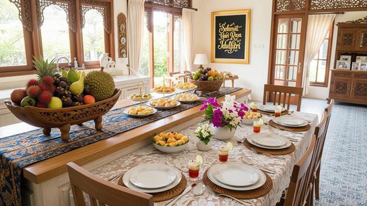 5 Cara Menata Meja Dapur agar Terlihat Lebih Luas di Hari Raya, Siap Sambut Tamu
