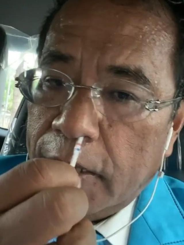 Protokol kesehatan Hotman Paris (https://www.instagram.com/p/CCr30yqFnYP/)