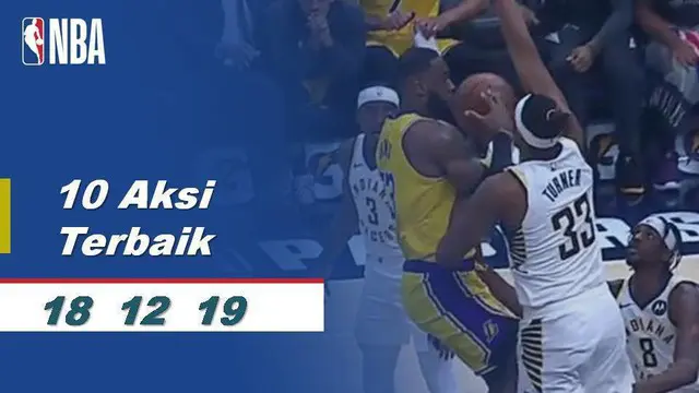VIDEO: 10 Aksi Terbaik NBA 18 Desember 2019