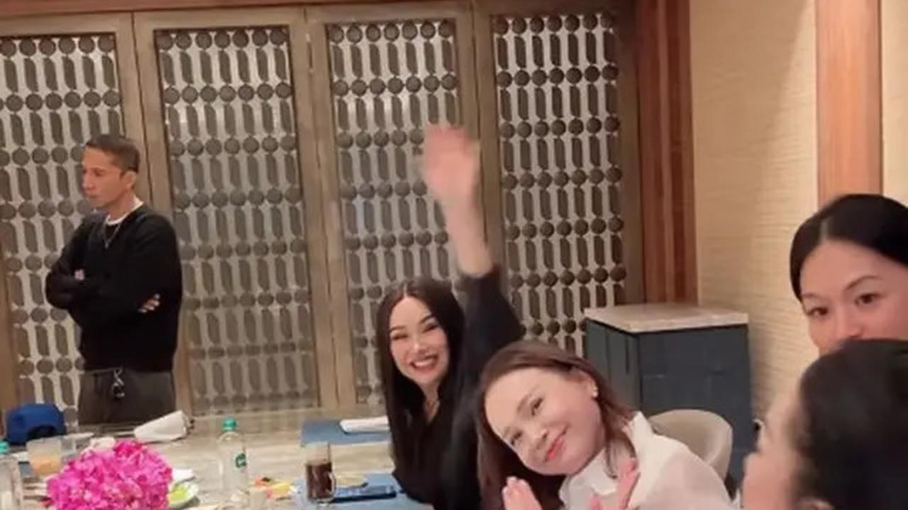 5 Potret Syahrini Kumpul bareng Geng HARA, Santai tapi Tetap Glamor