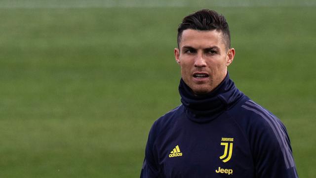 Ronaldo yang Semangat Saat Latihan Jelang Hadapi Atletico Madrid